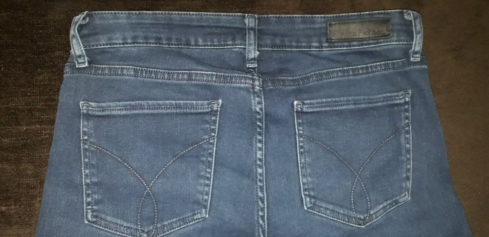 Spodnie Calvin Klein W29 L30 s/m granatowe jeansy 36/38