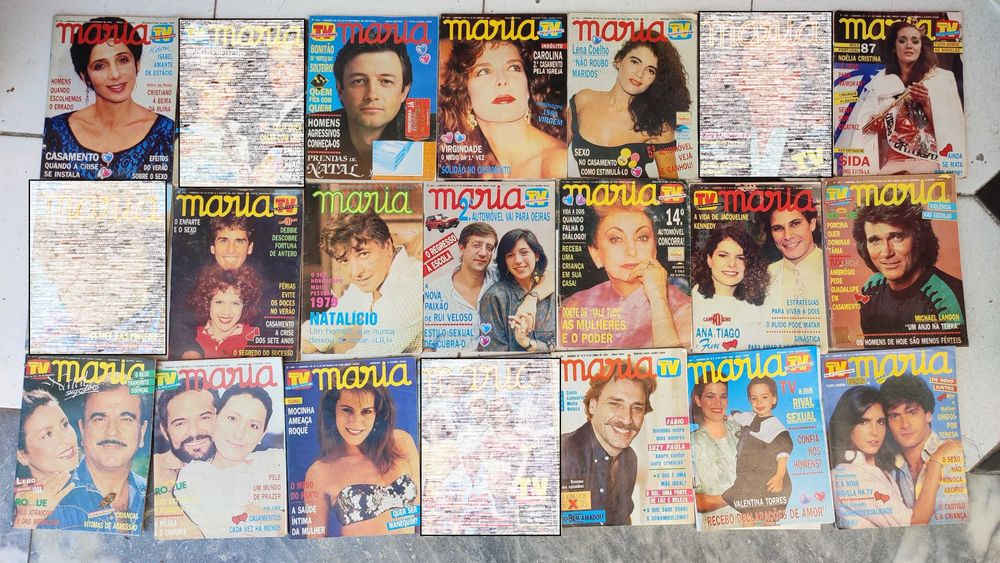 Lote 38 Revistas Maria - Anos 80