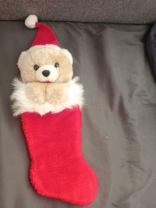 Skarpeta pluszowa na prezenty