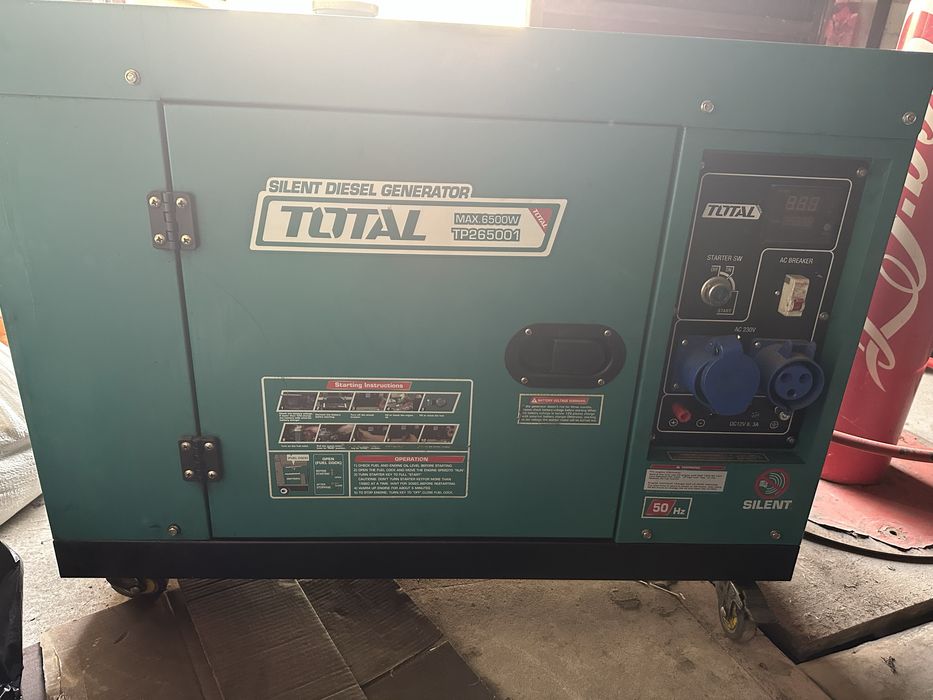 Продам генератор дизельный Total TP 265001
