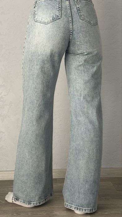 Штани палаццо джинси