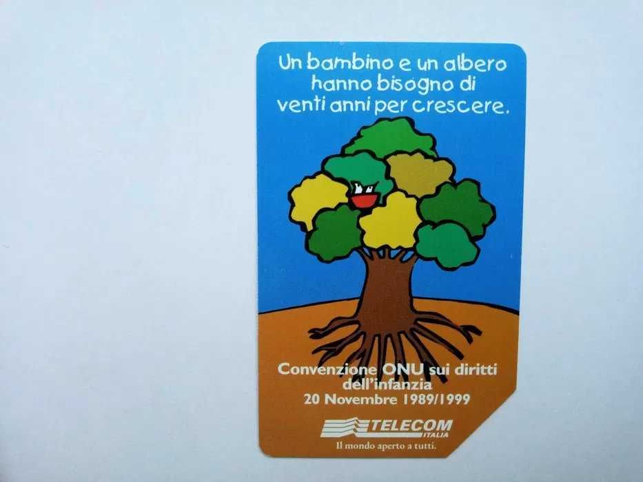 Różne III [włoskie karty telefoniczne] [8 kart]