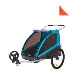 Thule wózek coaster xt 2 osobowa przyczepka rowerowa NOWA fv/paragon