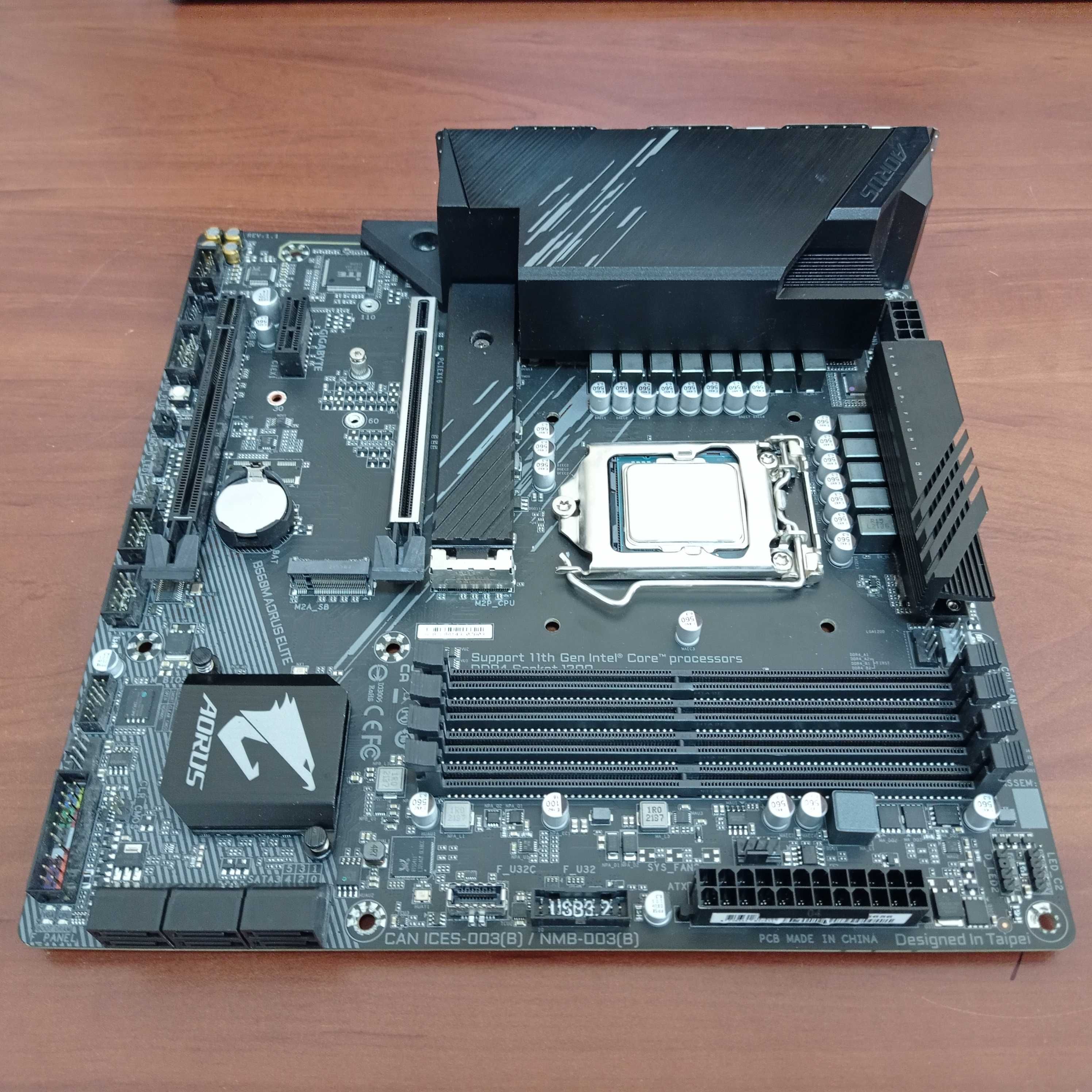 Ігровий комплект AORUS ELITE B560M + i5 11400f 2.6GHz/4.4GHz  s1200
