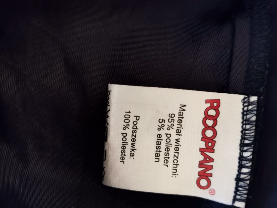 Okazja!!! Nowa spódniczka błyszcząca srebrna  128