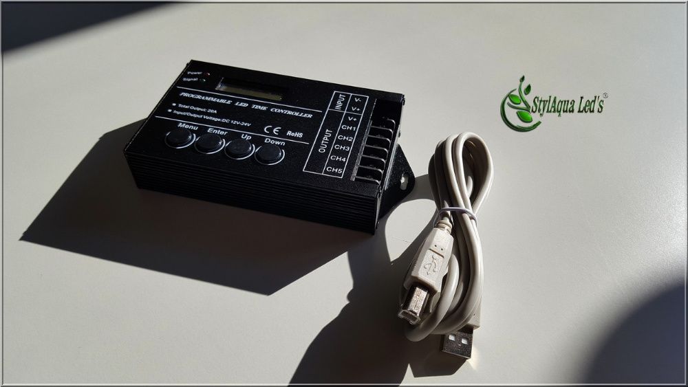 Akwarium-TC420-Sterownik-Świt-Zmierzch-Led