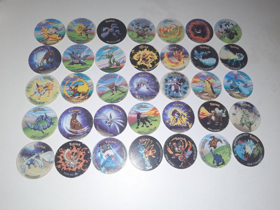 Tazos pokemon league - cada tazo 1€