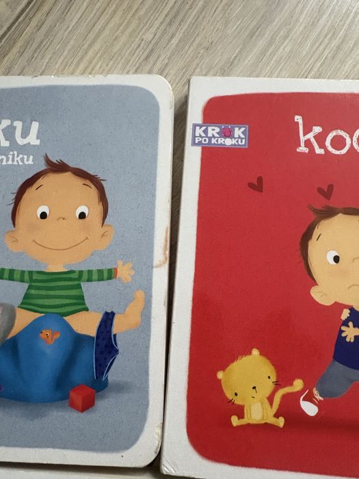 Zestaw 3 książeczek z serii Krok po kroku