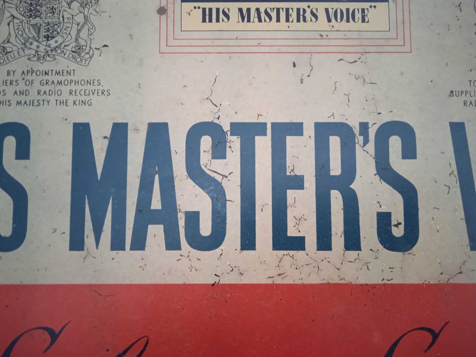 Publicidade Antiga His Master's Voice