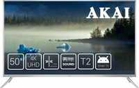 Телевізор AKAI UA50LEM1T2 Smart TV
Ultra HD 4K
Wi-Fi
Android ОС
DVB-T2