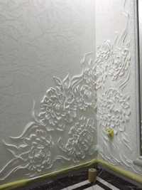 Розпис стін художник барельєф ліпка ліпнина декор