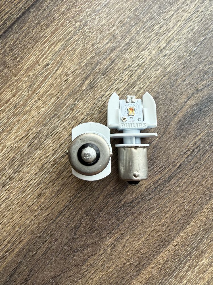 Автомобільні LED-лампи (p21w) PHILIPS, OSRAM (red; amber; white)