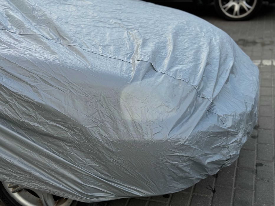 PLANDEKA Pokrowiec na samochód PEVA jednowarstwowy uniwersalny