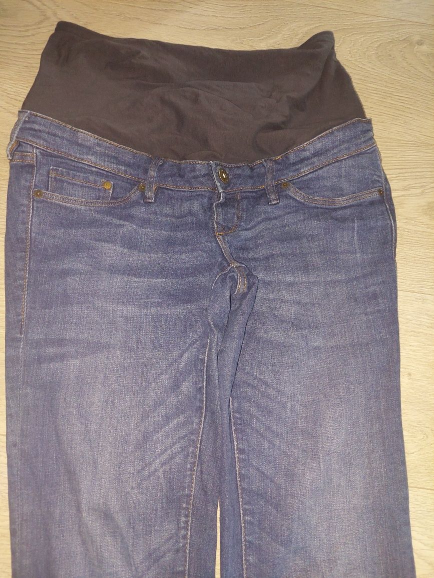 Spodnie ciążowe H&M mama slim r.36