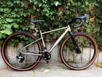 Frameset gravel RIBLLE Ti tytan r.S sztywna oś.