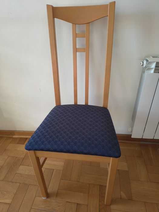 Krzesła Ikea Aron - 4szt, chabrowe