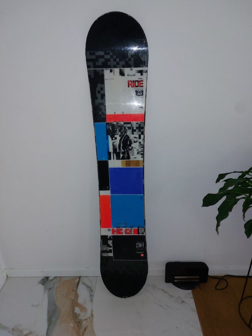 Deska snowboardowa marki Ride 155cm model DH