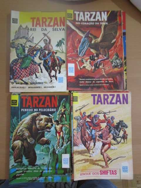 BD Tarzan Mundo Aventuras vários números