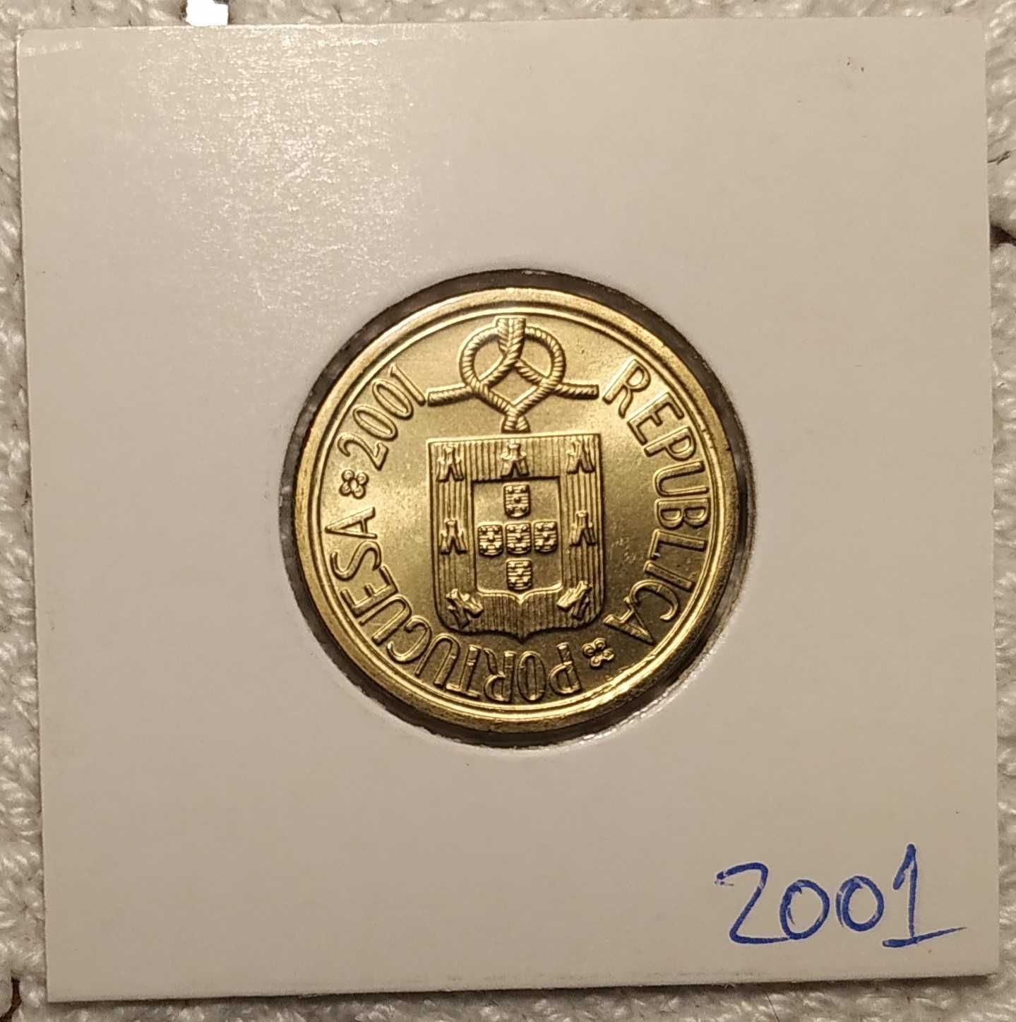 Portugal - moeda de 10 escudos de 2001