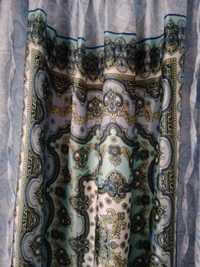 Asos wiosenna sukienka z nietypowym dekoltem turkusowa S