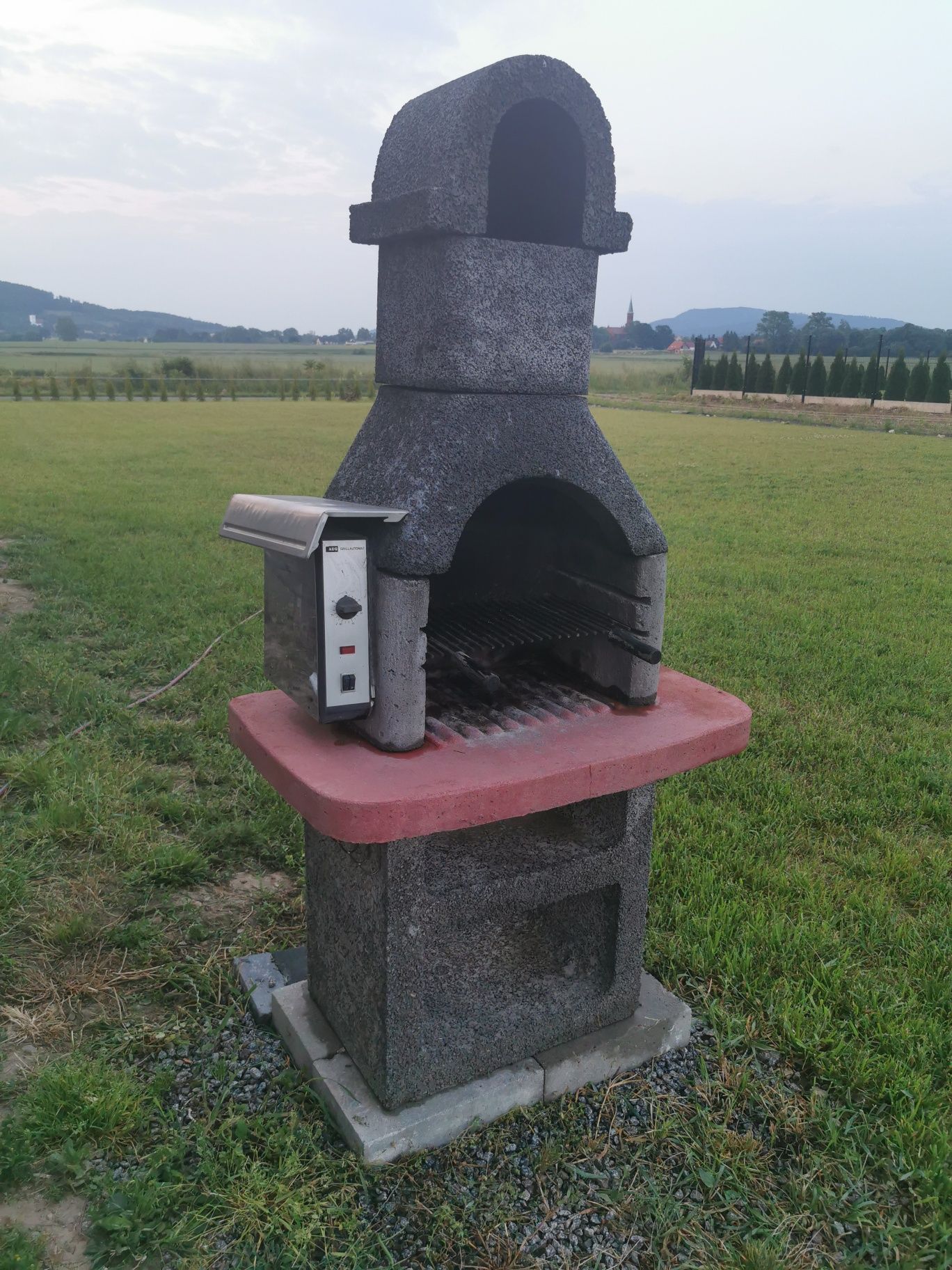 Grill betonowy gratiss elektryczny ruszt