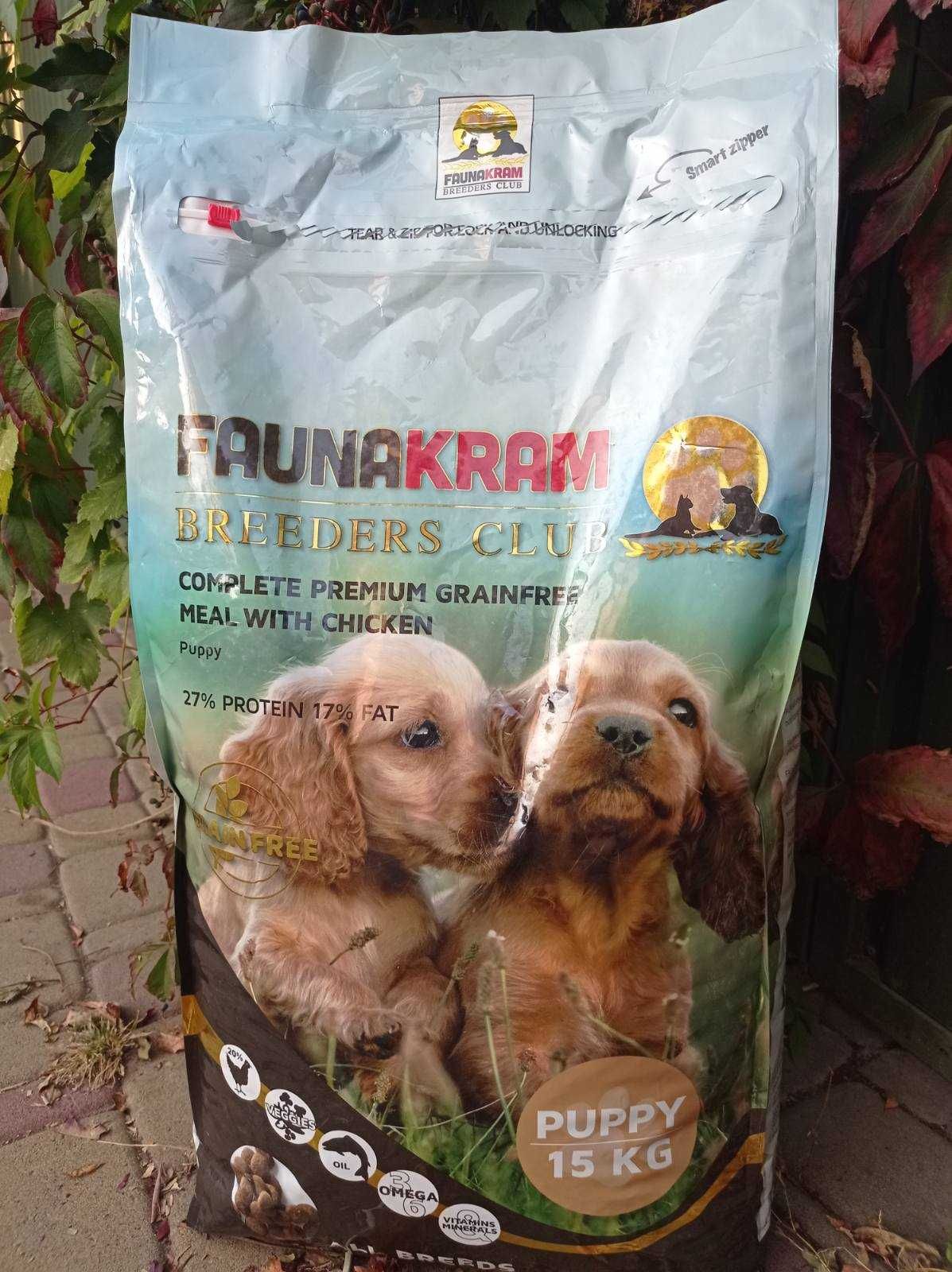 Сухой корм для собак  FAUNA KRAM Данія