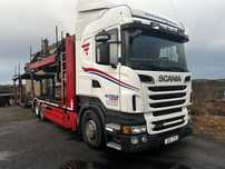 Scania R500 V8  6x2 autotransporter Kassbohrer 2013 r