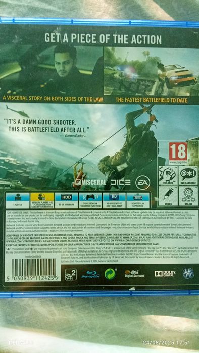 Battlefield Hardline ps4