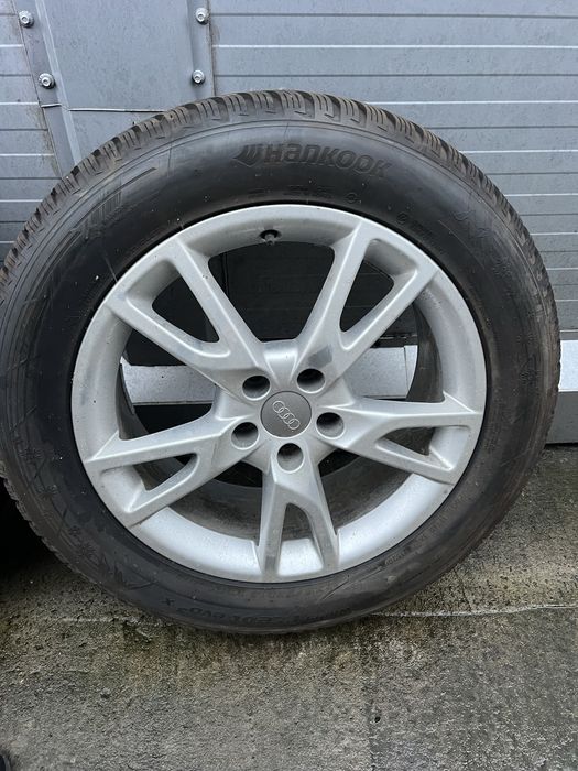 Диски Титанові Audi R18 5.112 з резиною Hankook 235.55R18