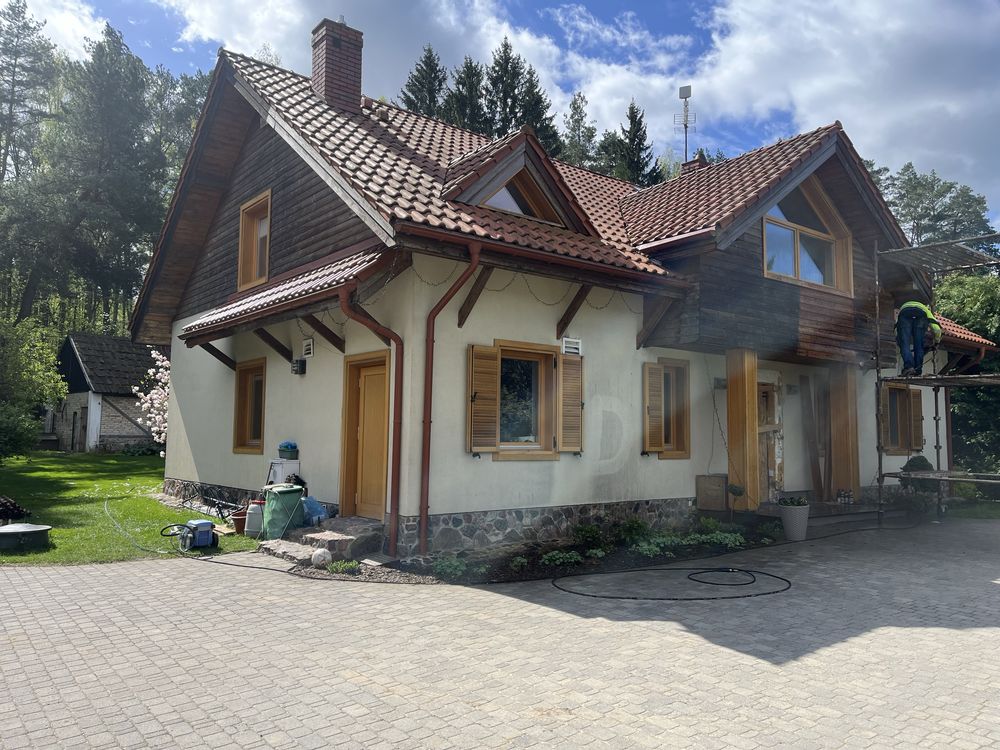 Mycie oraz malowanie dachu,elewacji i kostki brukowej