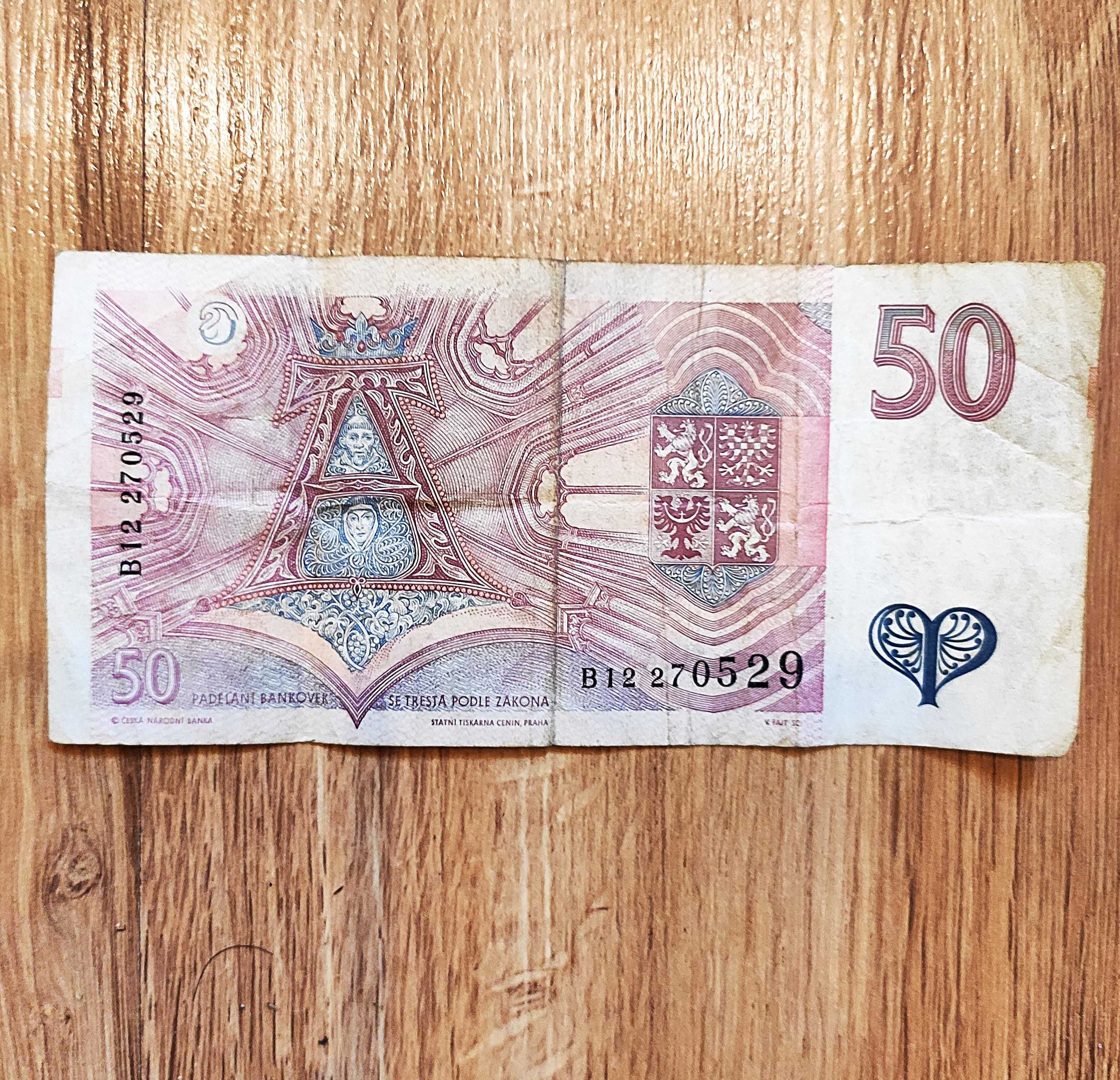 50 koron czeskich 1994