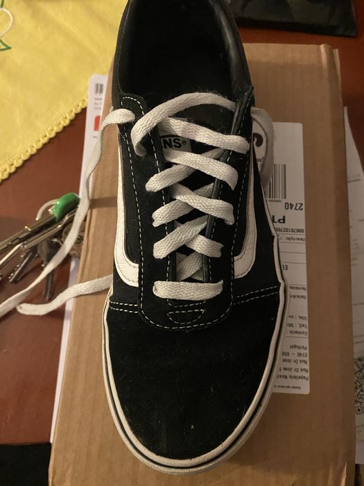 Tenis vans pretos numero 38