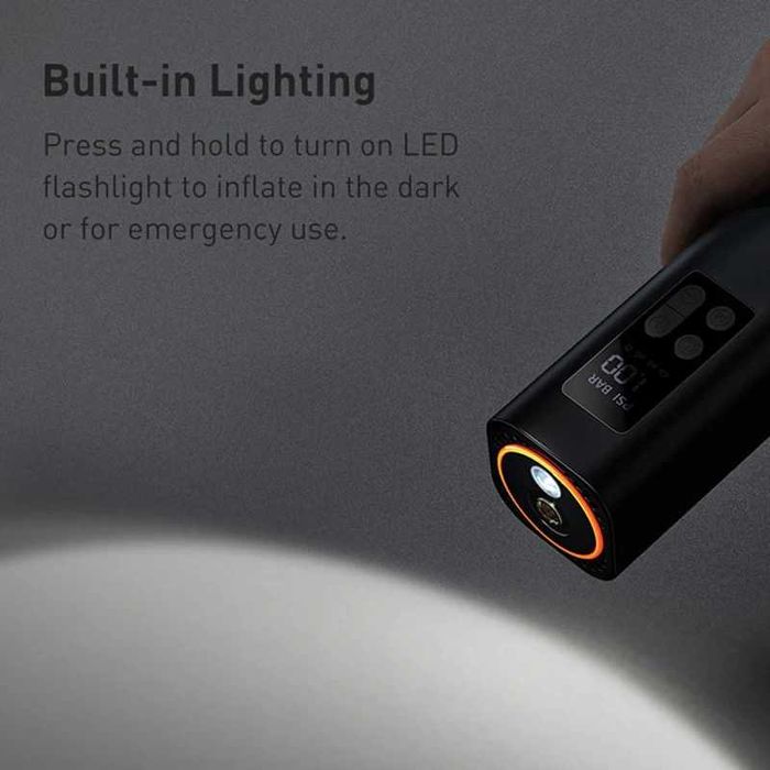 Насос в авто Baseus Super Mini Inflator Pump | Компресор | Автонасос