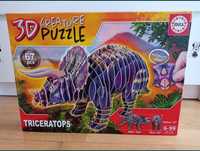 Puzzle Dinossauro 3D