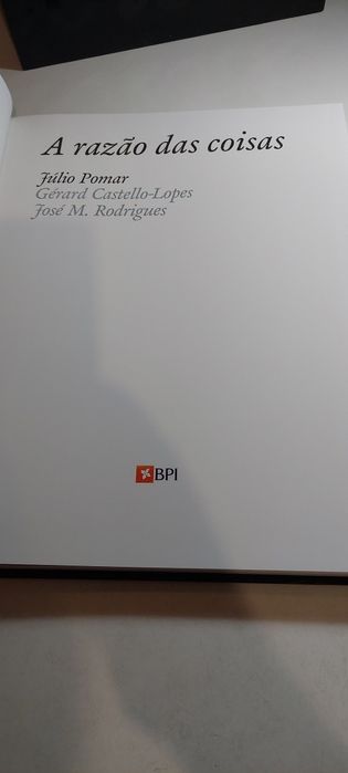 A Razão das Coisas (BPI, Sextante Editora; 2008] | Fotografia