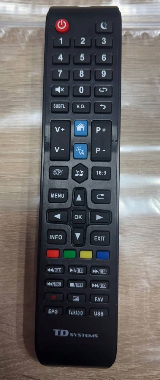 Pilot do telewizora led tds uhd full hd