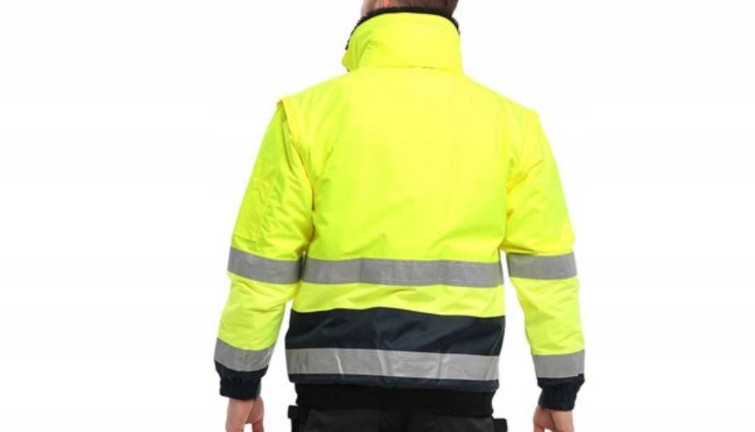 Sprzedam kurtkę roboczą- męska,odblaskowa 3XL