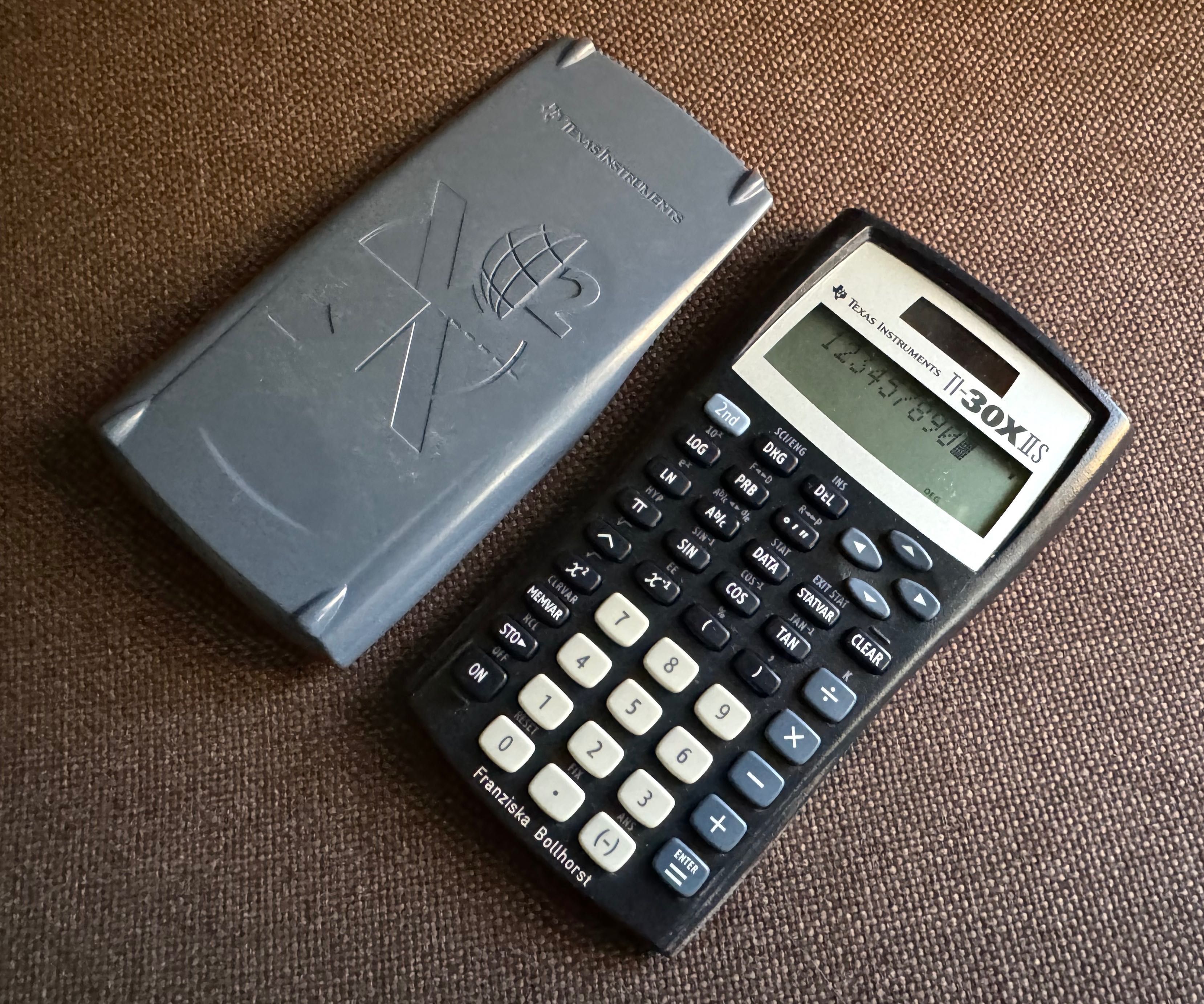 Kalkulator naukowy Texas Instruments TI-30X IIS