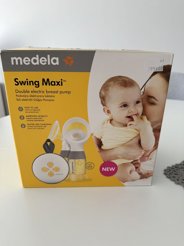 podwójny laktator medela swing maxi