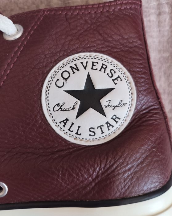 Кожаные кеды Converse Chuck Taylor All Star |конверсы кожаные