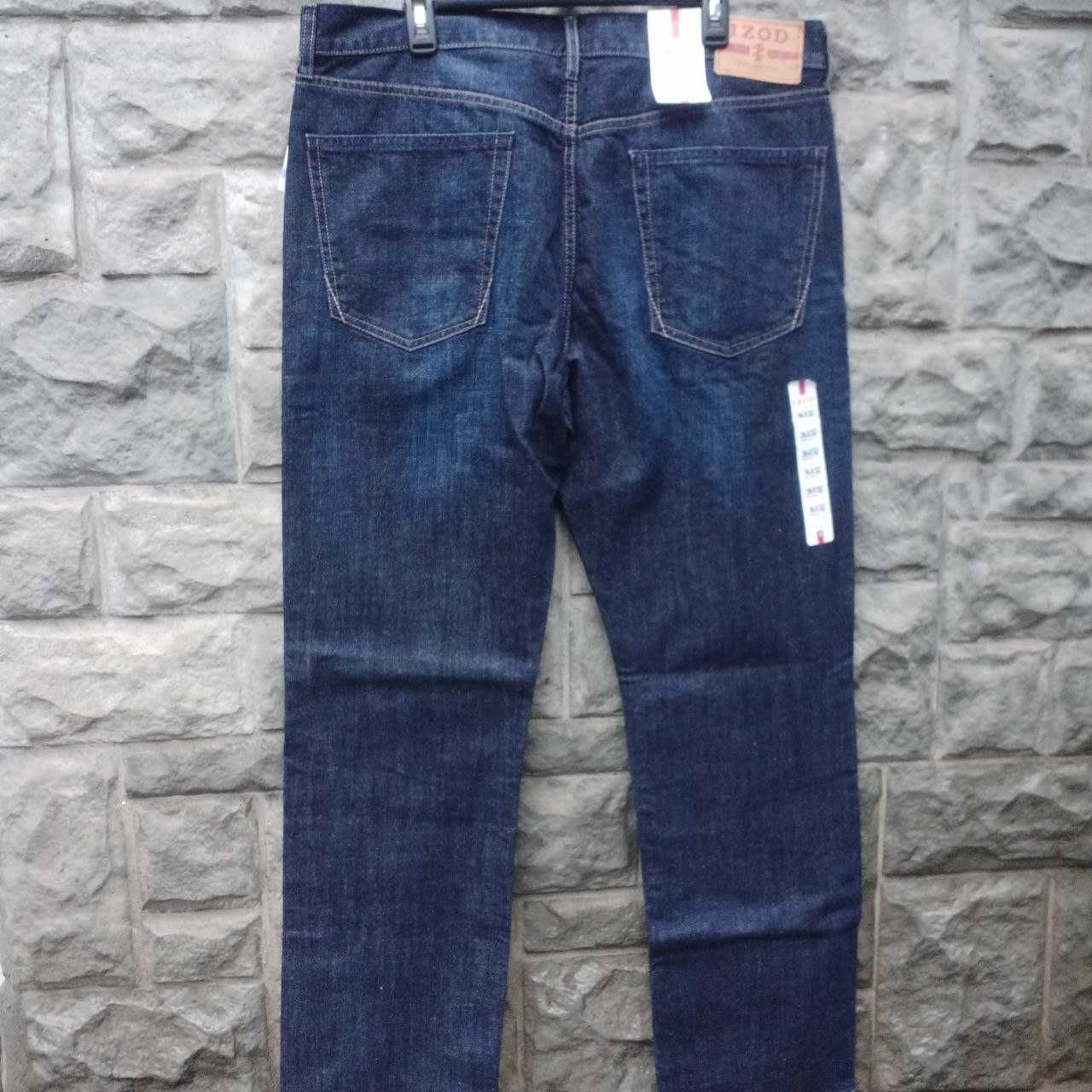 Мужские джинсы прямого кроя IZOD regular fit 36W Х 32L Оригинал