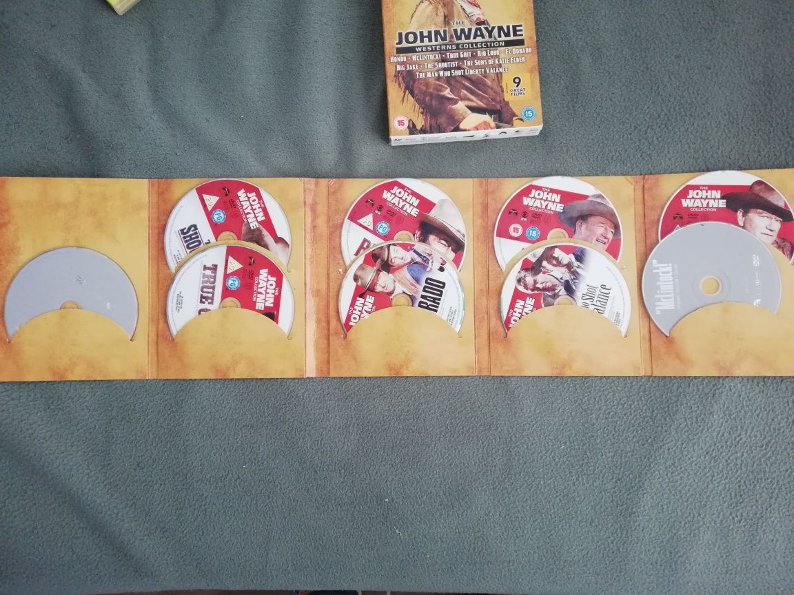 Colecção John Wayne - 9 filmes western em dvd (portes grátis)