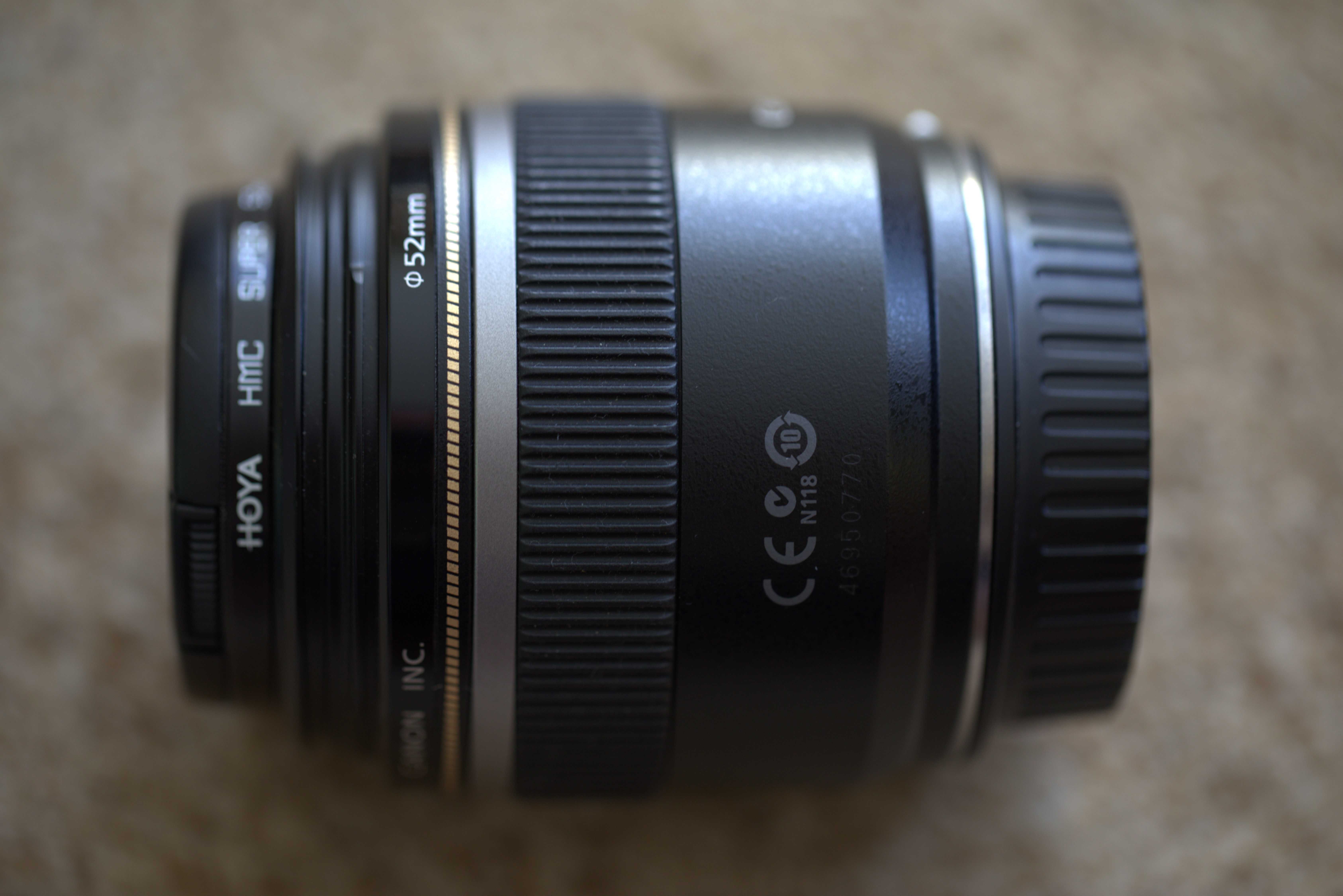 Obiektyw Canon Macro 60mm EFS 1:2.8 USM + filtr Hoya HMC 52mm UV(0)