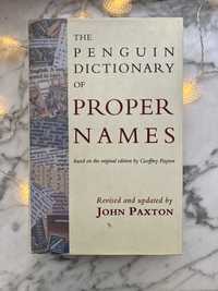 The Penguin Dictionary of Proper Names - John Paxton