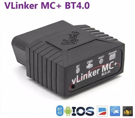 Автосканер VGate vLinker MC+ Bluetooth 4.0 Wi-Fi(BimmerCode, F...