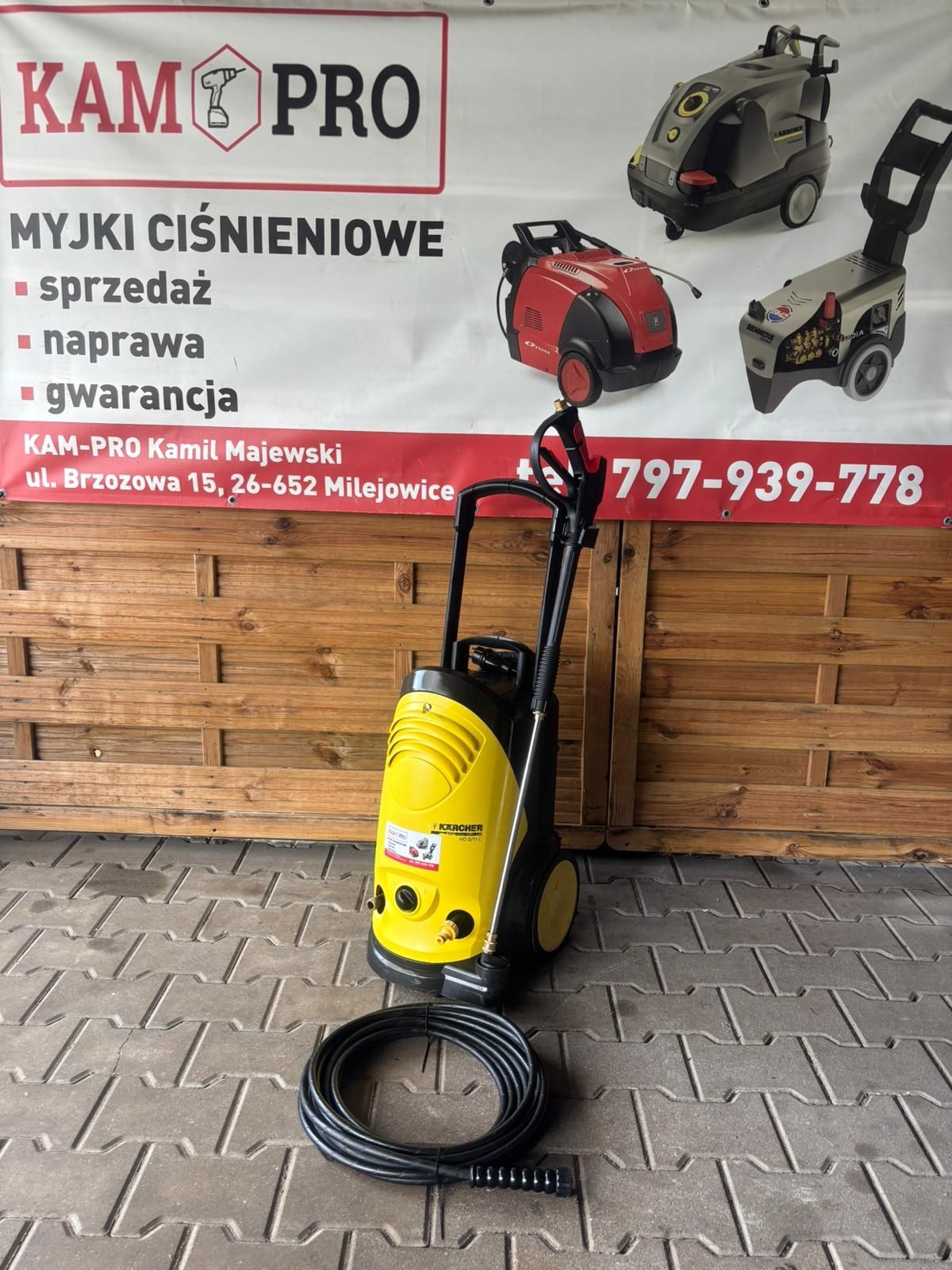 Karcher HD 5/11 C Dysza Rotacyjna GWARANCJA myjka ciśnieniowa 230v