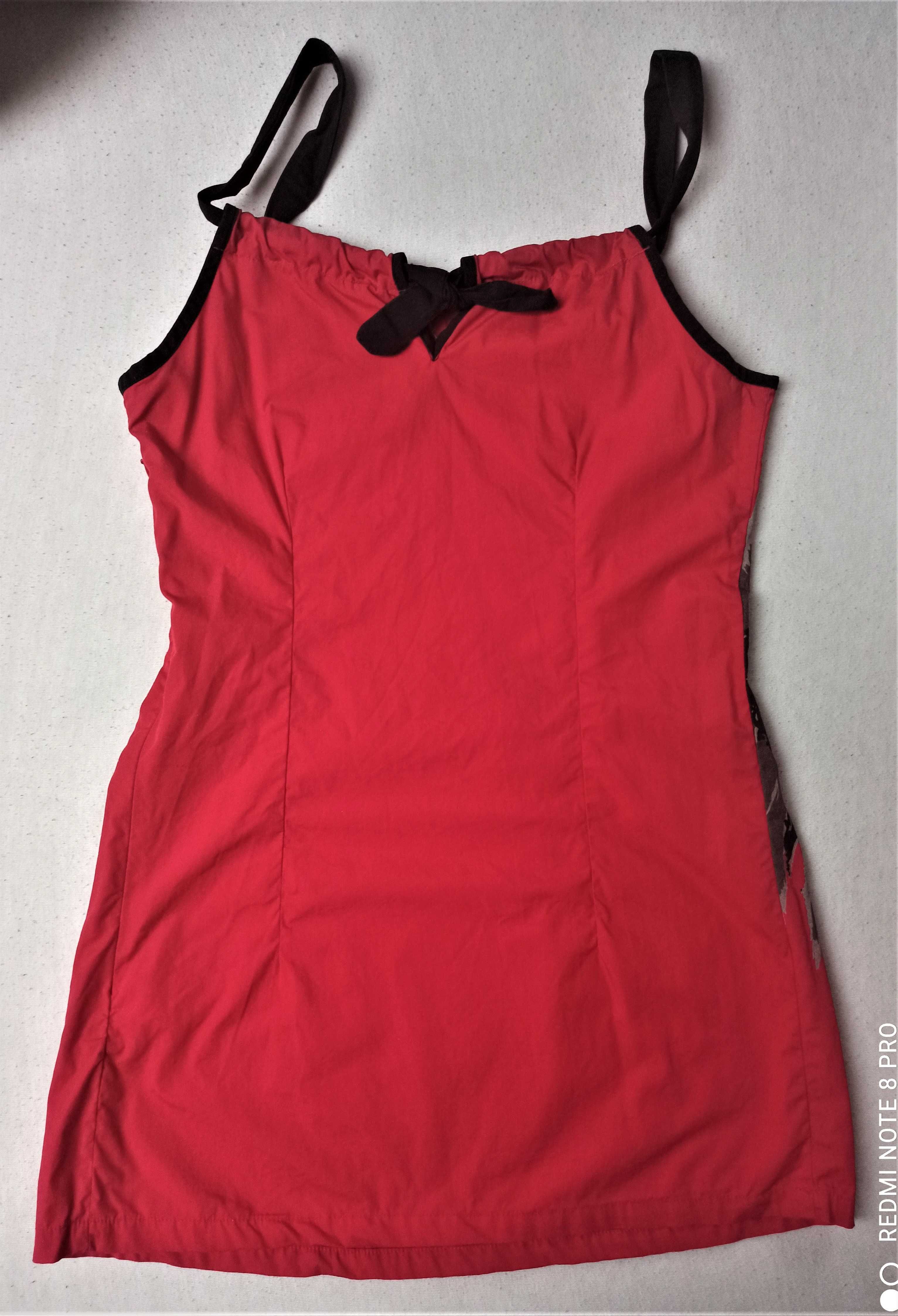 Sukienka mini na ramiączkach Quiosque rozmiar 36
