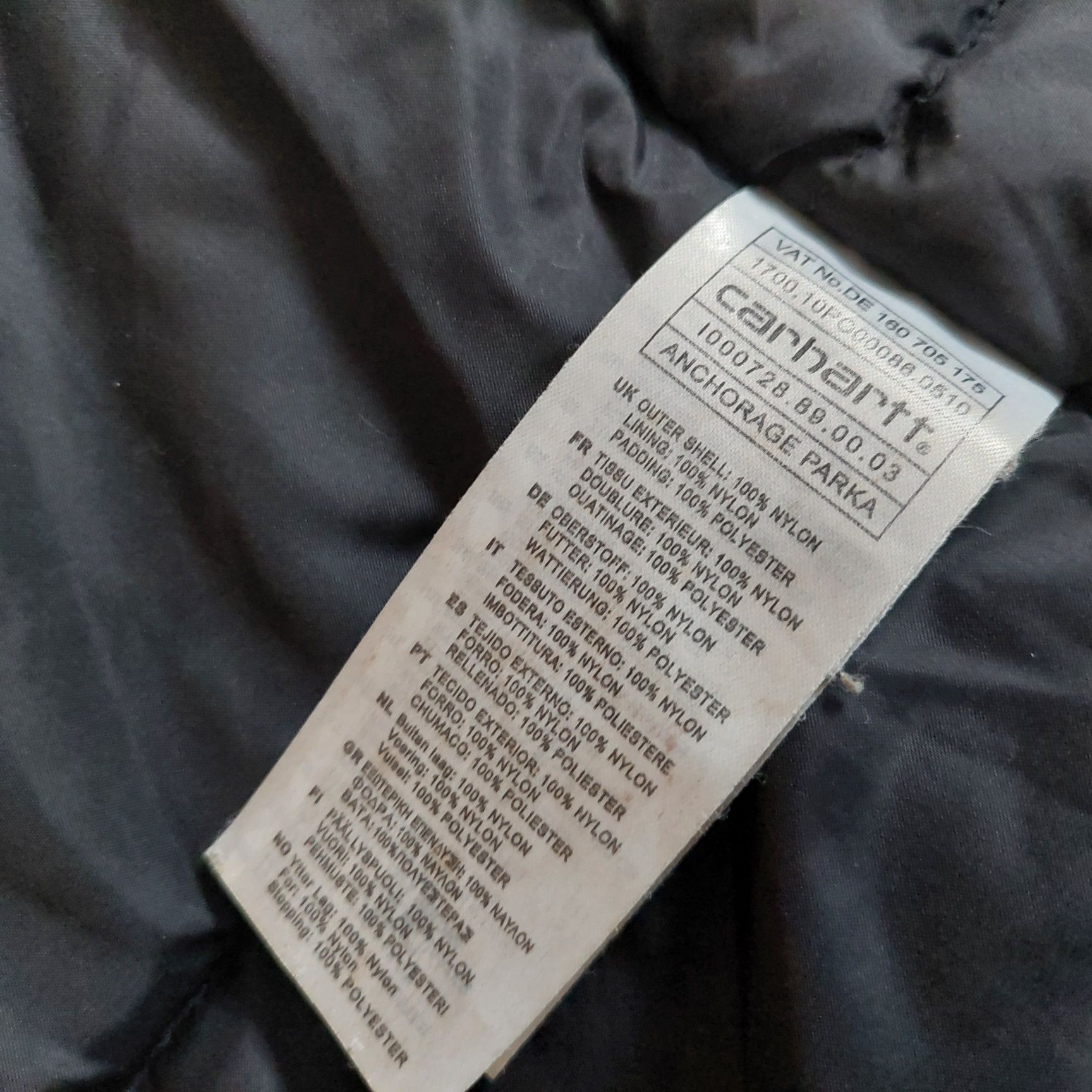 Carhartt męska kurtka zimowa parka