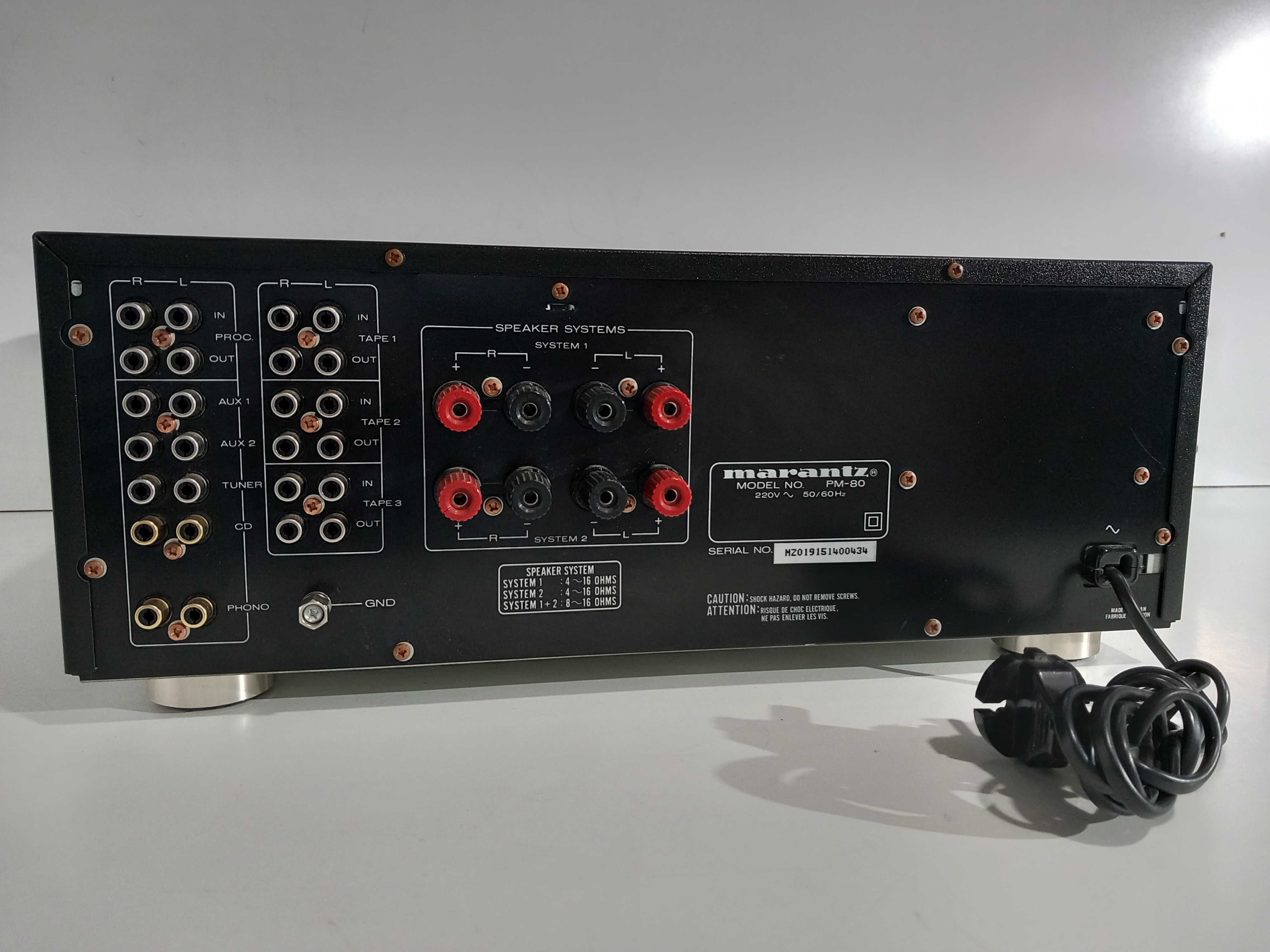 Amplificador Marantz PM80