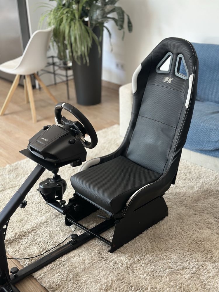 Simulador de corridas logitech g29 + sim rig playseat